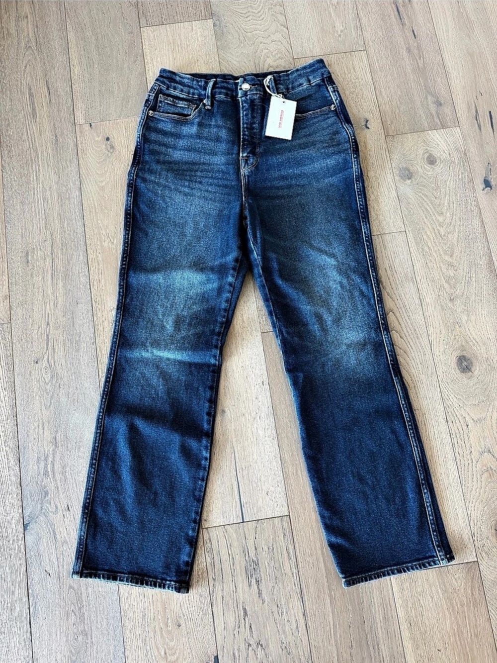 Good American Good Curve Skinny Jeans Blue Waist 29/8 NWT